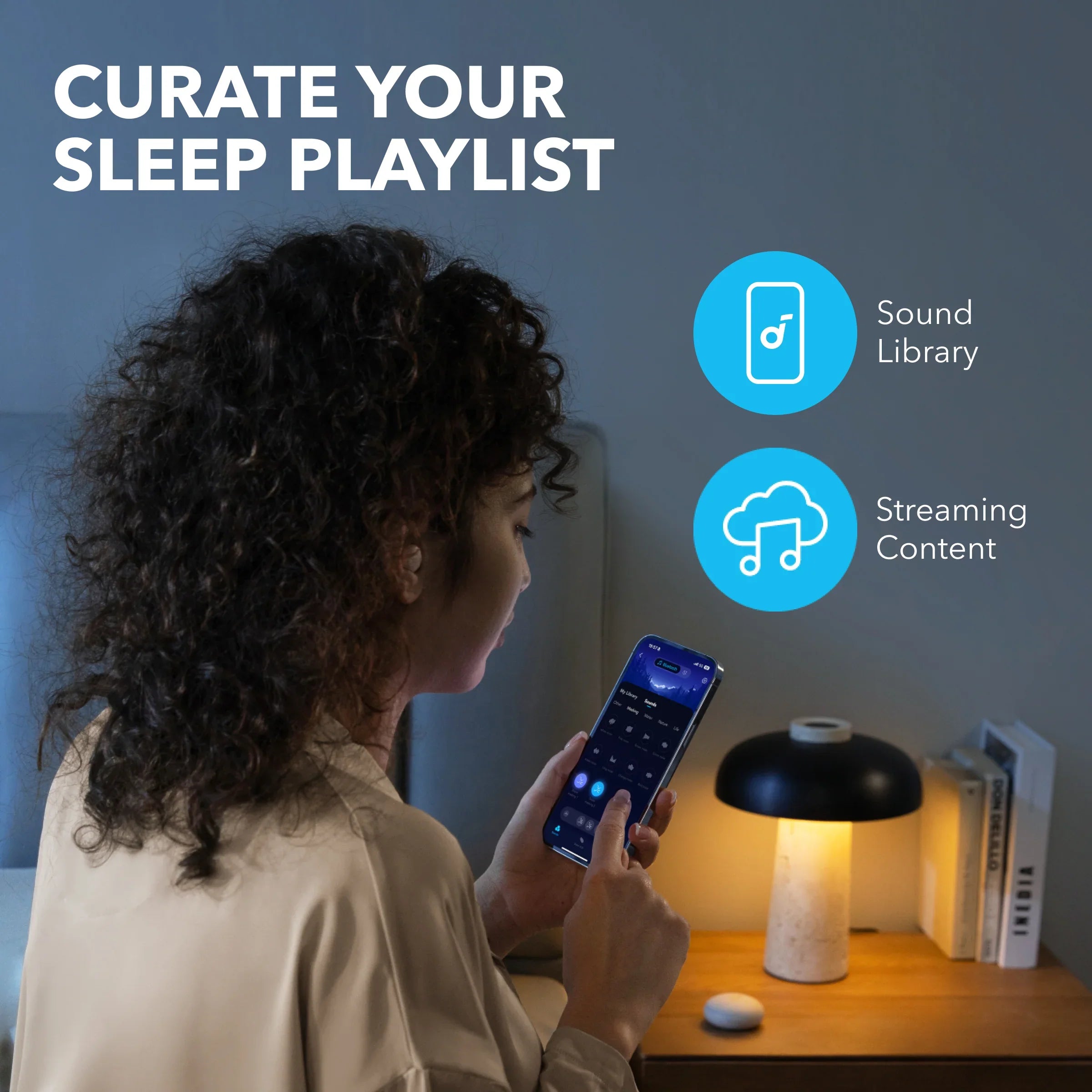Écouteurs Sommeil Soundcore Sleep A20 – ANC IA, Bluetooth 5.3, IPX4 & Design Dormeurs