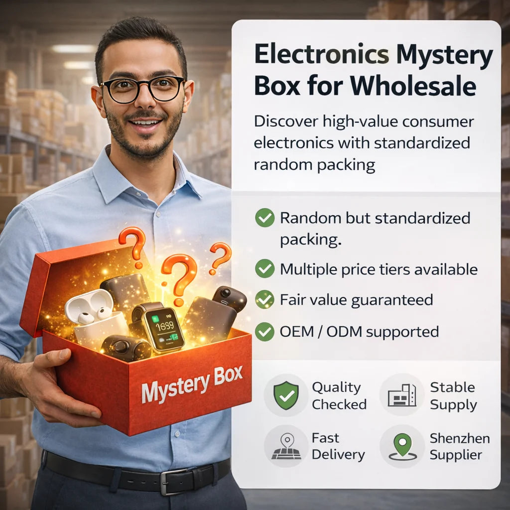 Coffret Mystère Montre Connectée – 1 à 3 Appareils Électroniques ou Accessoires Surprise