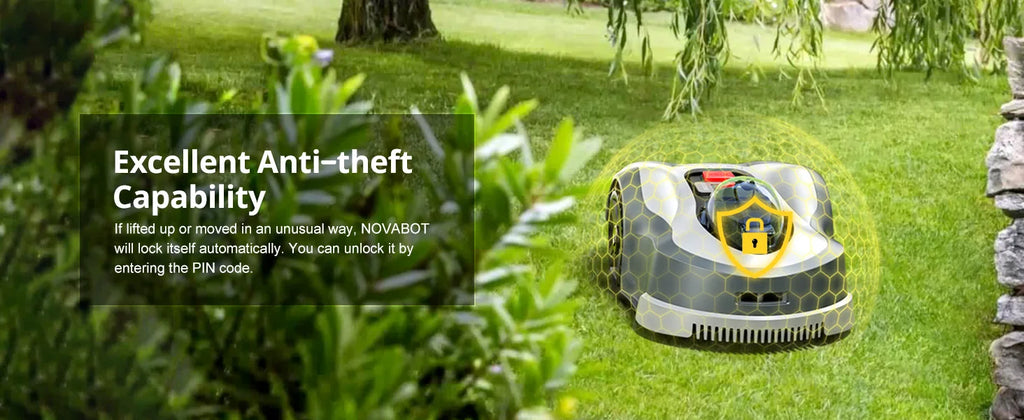 Tondeuse robot Novabot N2000, sans fil, navigation intelligente, application de contrôle