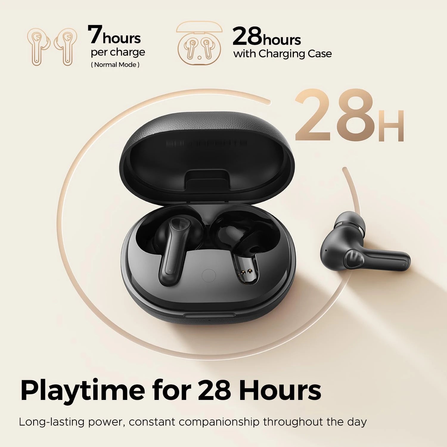 Écouteurs Gaming TWS T3 Pro – ANC, HiFi, Bluetooth 5.3 & IPX7