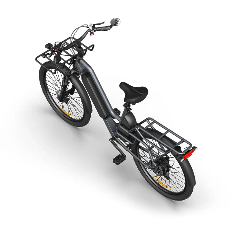 Vélo électrique cargo ADO Oasis 260T, double batterie 48 V, autonomie 180 km, charge 150 kg, 500 W