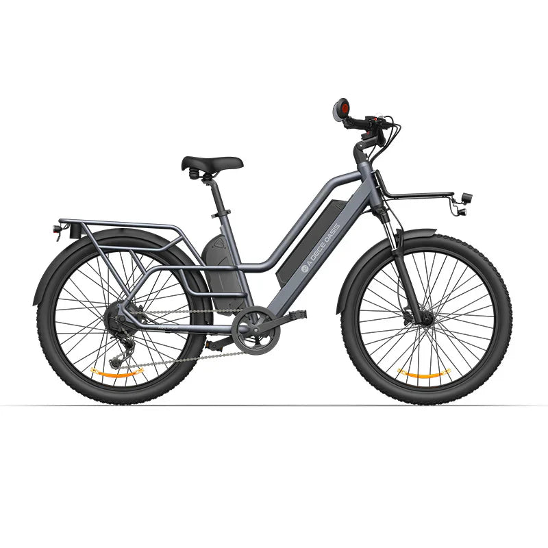 Vélo électrique cargo ADO Oasis 260T, double batterie 48 V, autonomie 180 km, charge 150 kg, 500 W