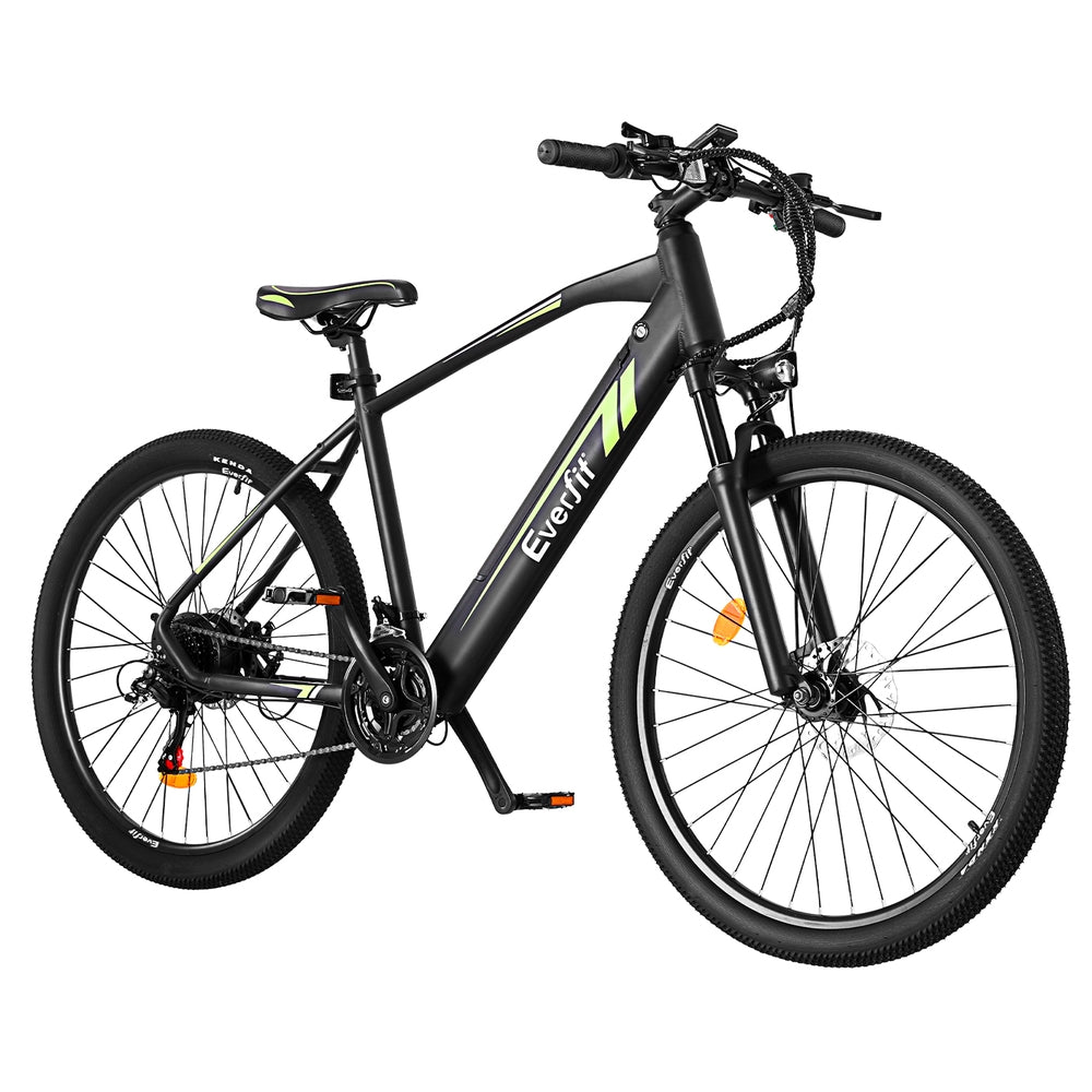 Vélo électrique Everfit 27,5 pouces, VTT, batterie eBike, 21 vitesses