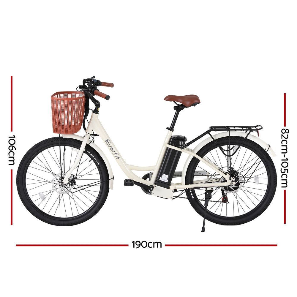 Vélo électrique NNEDSZ 26" pour ville, vélo électrique de banlieue avec batterie WH