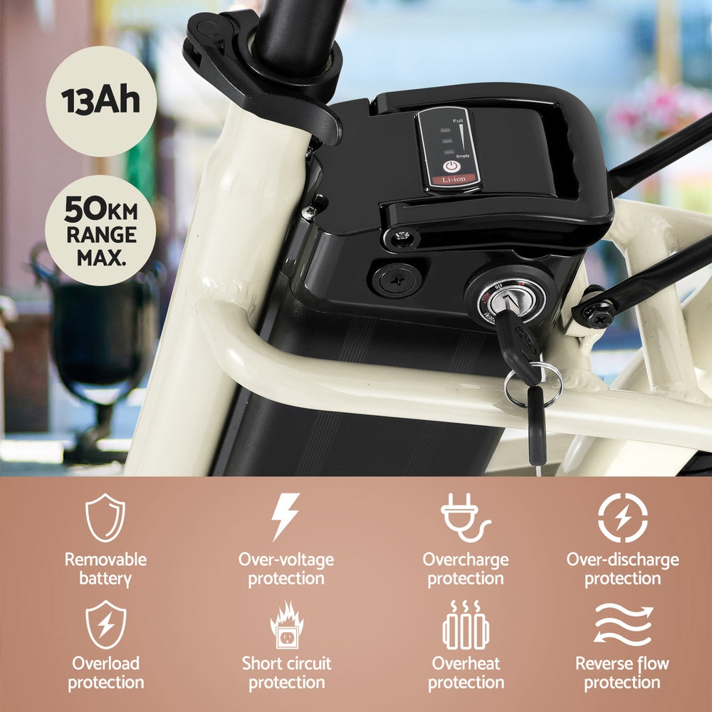 Vélo électrique NNEDSZ 26" pour ville, vélo électrique de banlieue avec batterie WH