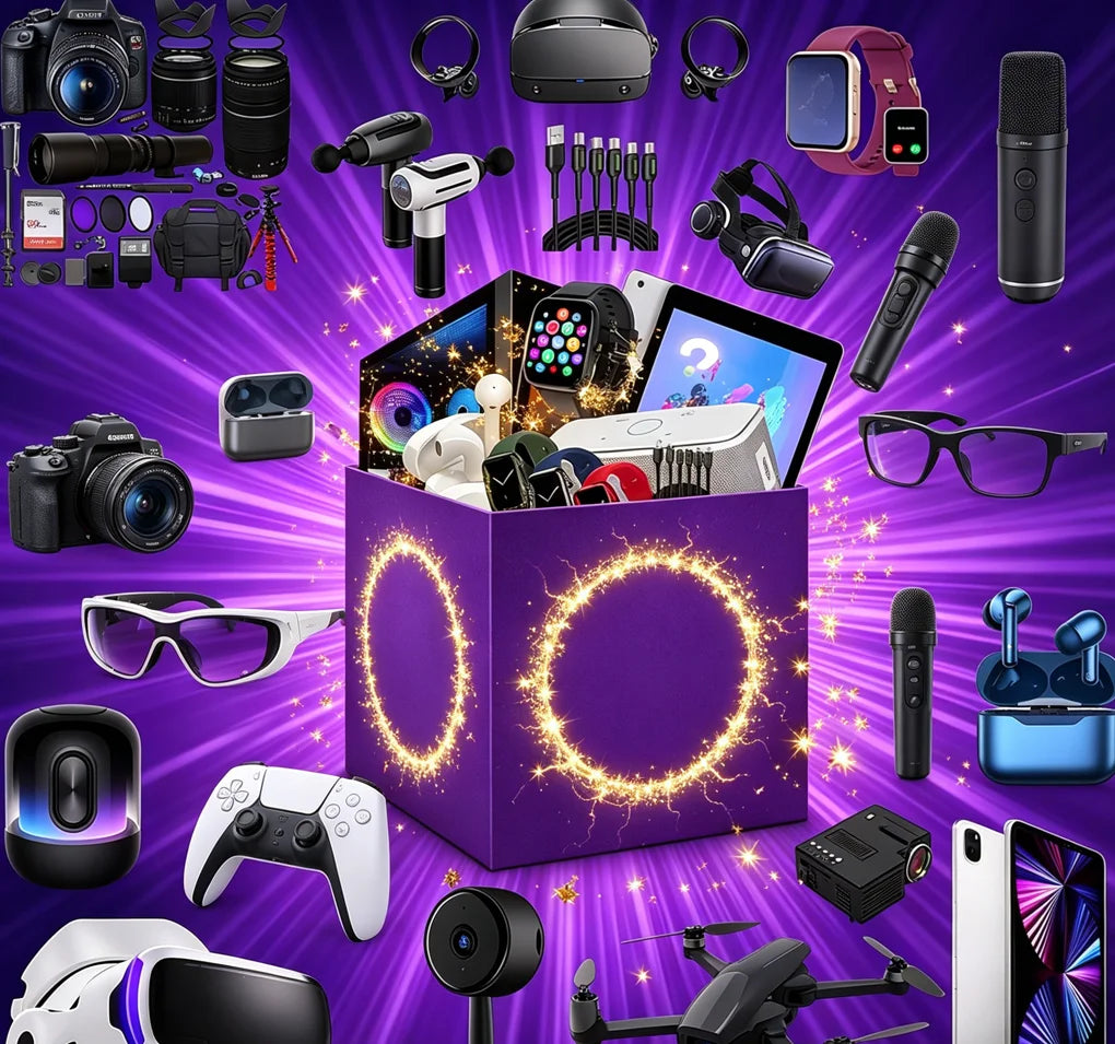 Box Mystère ZongX Lucky – Écouteurs, Chargeurs, Accessoires Téléphone Surprise