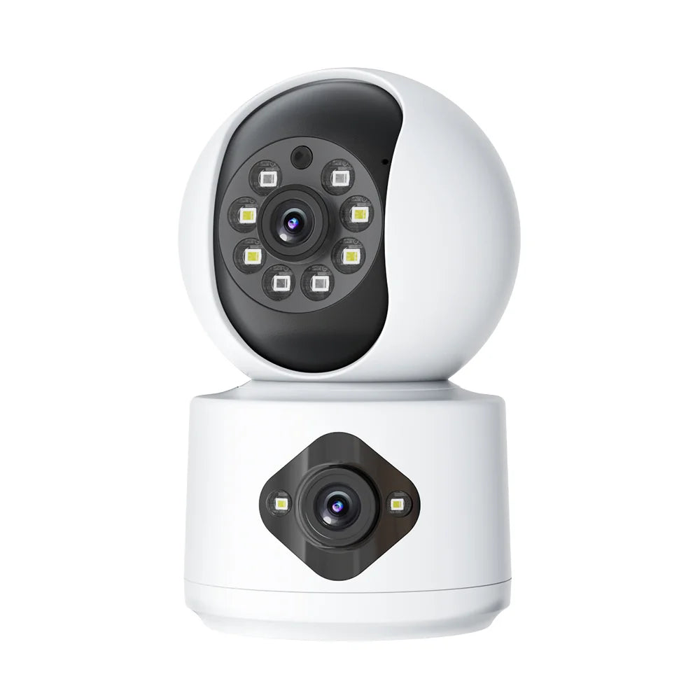 Caméra de Surveillance V380 WiFi | PTZ 360°, Microphone Intégré et Sécurité Intérieure pour Maison & Bébé