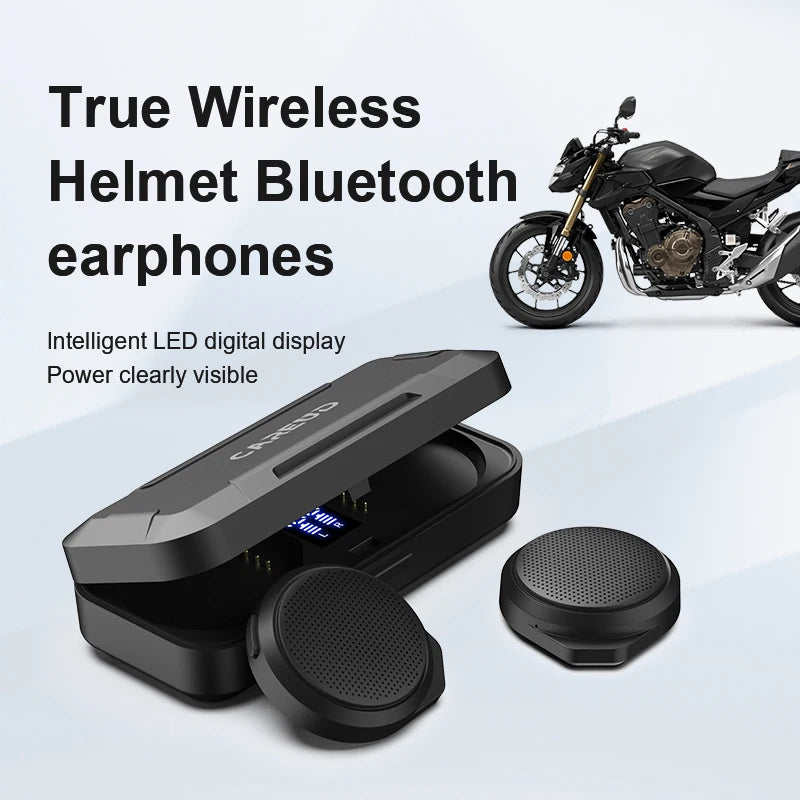 Écouteurs TWS Casque H360 – Bluetooth 5.3, ANC & Affichage LED | Moto/Ski