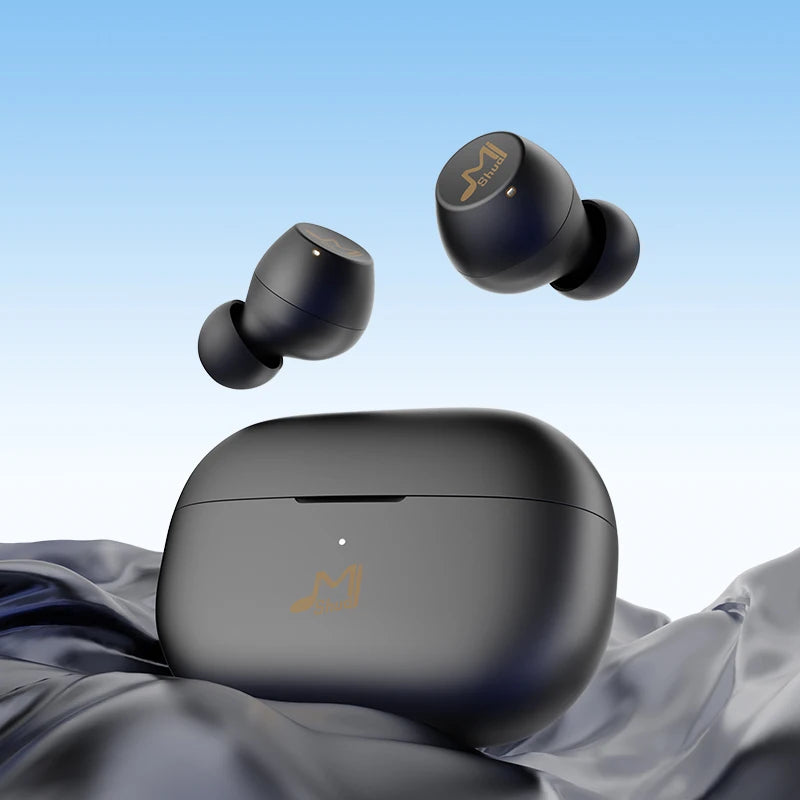 Écouteurs TWS Bean MISHUAI – ANC+ENC, HiFi, Bluetooth 6.0, LDAC & IPX4
