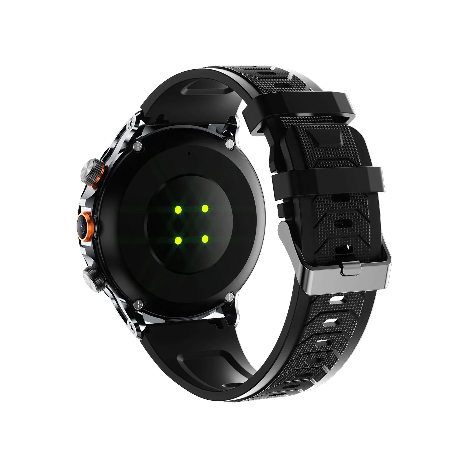 Montre connectée H18 4G Android – Écran AMOLED 1,85", GPS, Appel vidéo, IP67 et silicone
