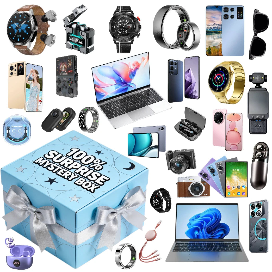 Coffret Mystère Électronique 3C Grossiste – Montre, Cadeau Festival Lucky Surprise