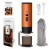 Cafetière Expresso Portable Nano | 2-en-1, Recharge USB, 7800 mAh pour Voyage et Extérieur