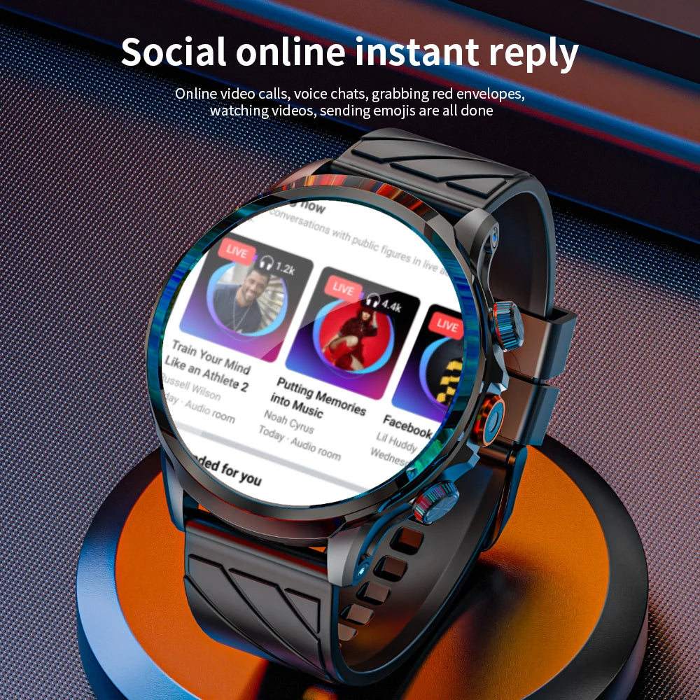 Montre connectée Apple Watch Series 8 Pro – 4G, NFC, GPS, écran AMOLED 1,85", 3 Go + 32 Go et suivi sport