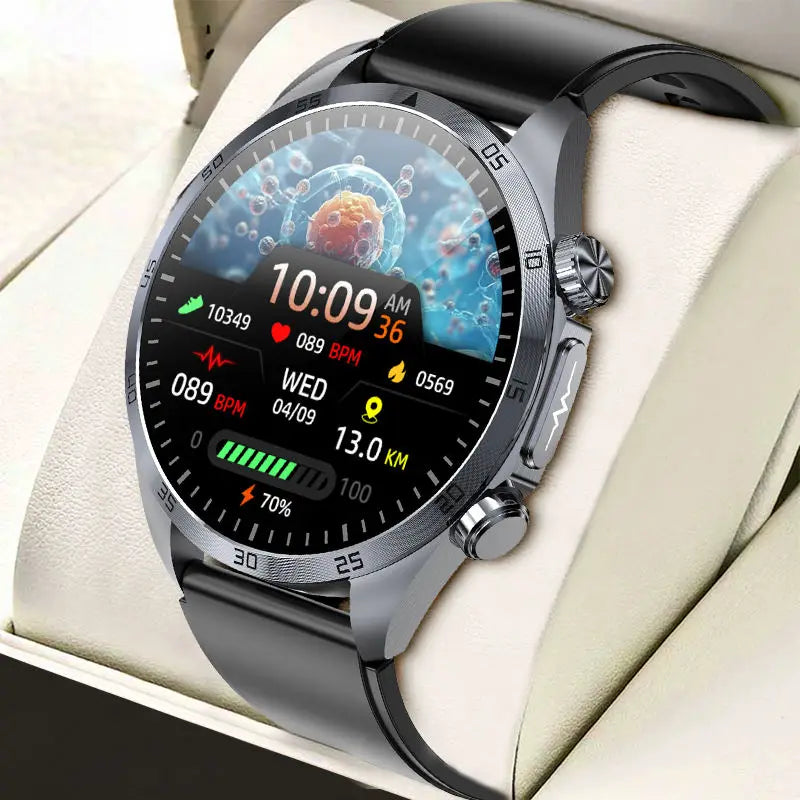 Montre Santé TK29 – ECG, Massage Sommeil, Pouls, Android & iOS | Mode