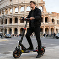 Trottinette électrique pliable pour adultes avec grande autonomie et vitesse réglable pour les déplacements urbains