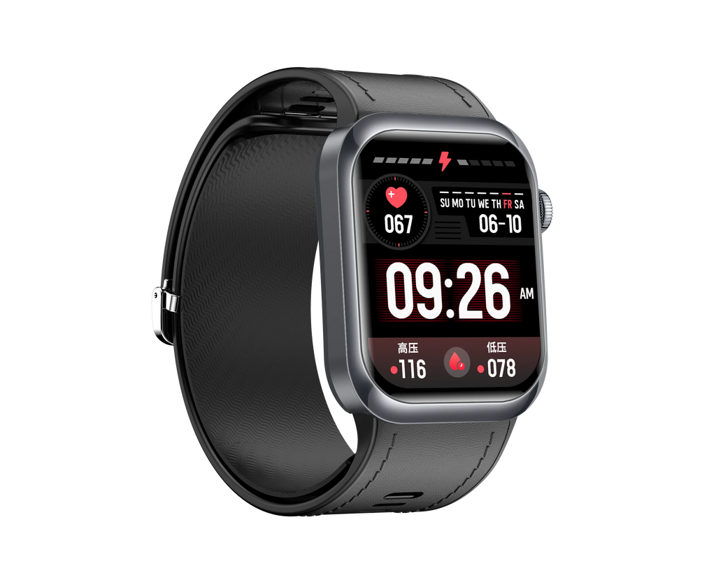 Montre Connectée VALDUS MT115 – ECG, AMOLED 1.95", Appel BT, Sport & Femme | IP68