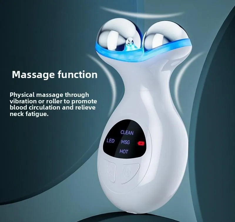 Appareil lifting visage AIDLIN LJ-6002, LED, radiofréquence 1 MHz, portable, USB, visage et cou