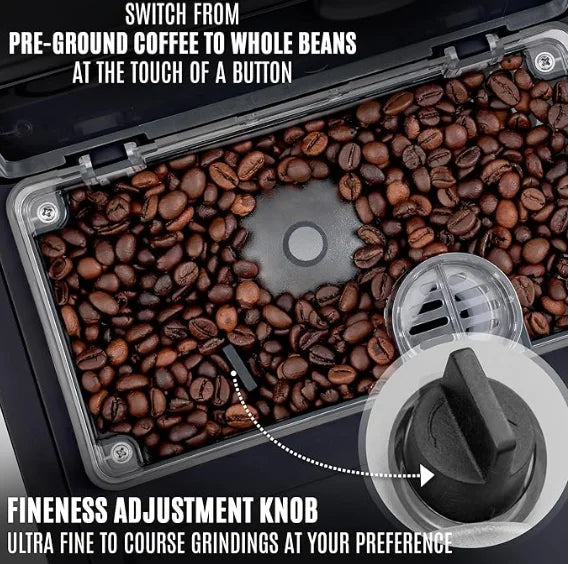 Machine à café expresso entièrement automatique Super 2025 avec 19 boissons