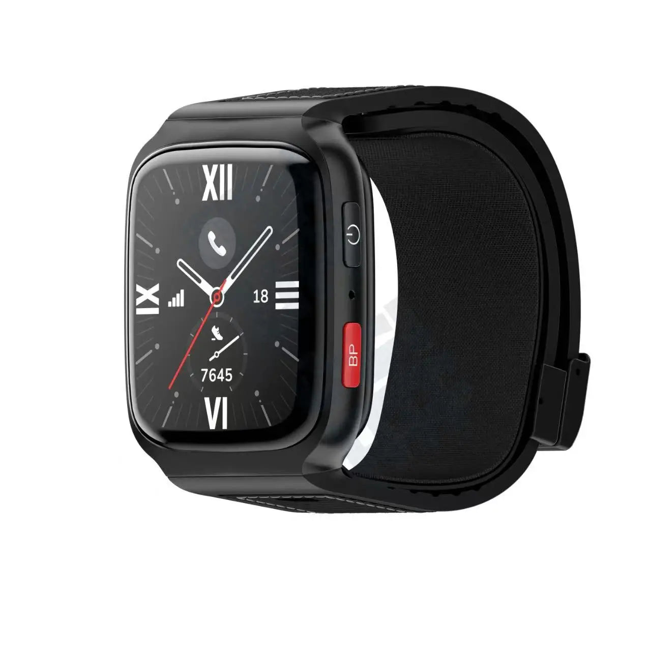 Montre Senior HW20 4G – Tensiomètre, Double Puce, SOS, Chute de Détection & GPS