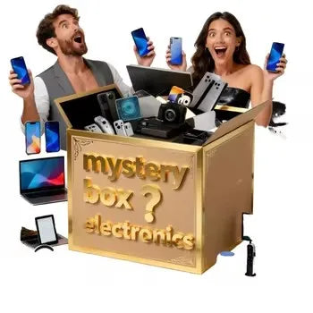 Coffret Mystère Digital 5 Pièces – Téléphone, Tablette, Projecteur, Enceinte Surprise