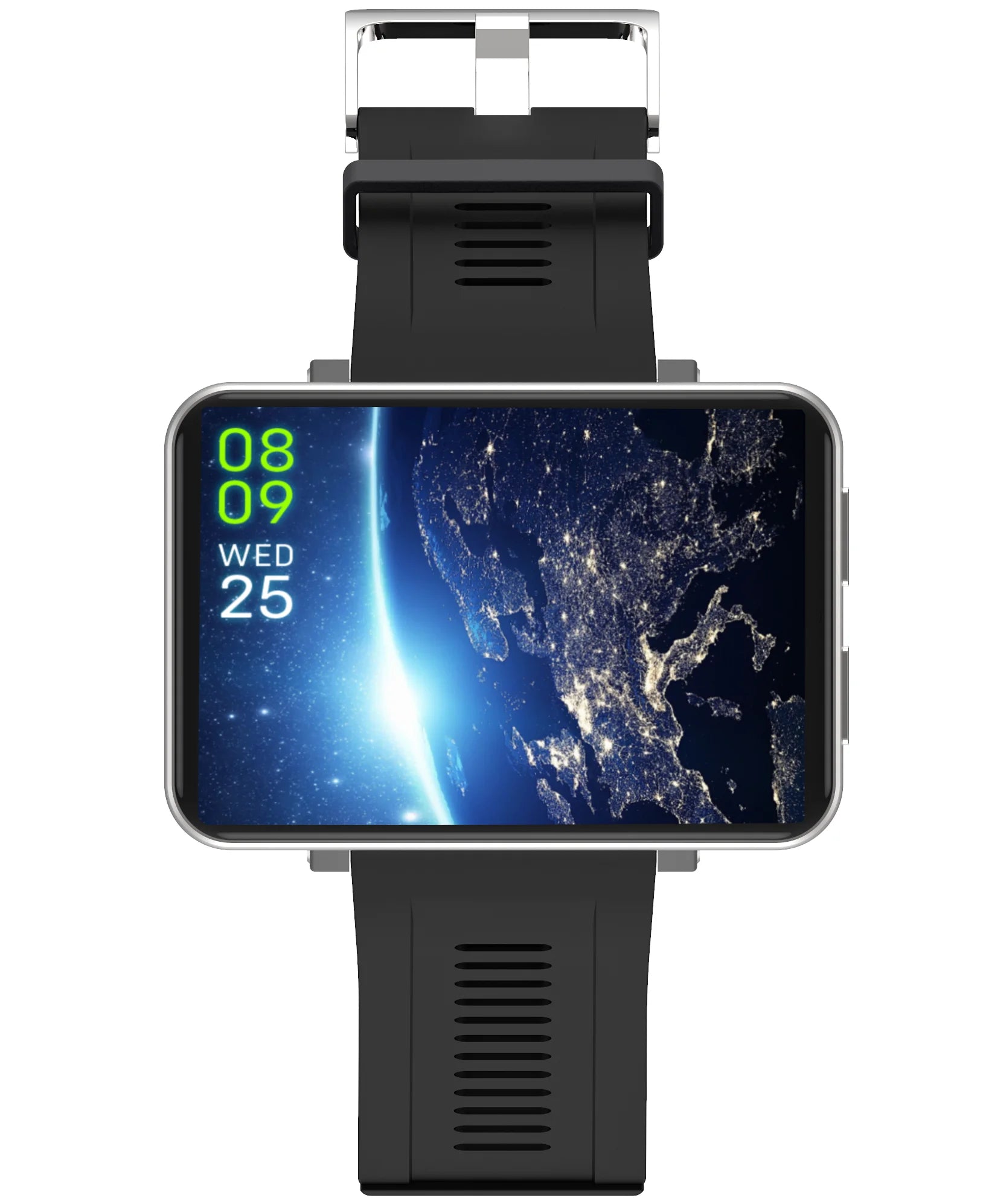 Montre connectée DM100 GPS avec carte SIM, appels vidéo, caméra, connectivité sport, Google Play, SOS 4G et Android pour hommes.