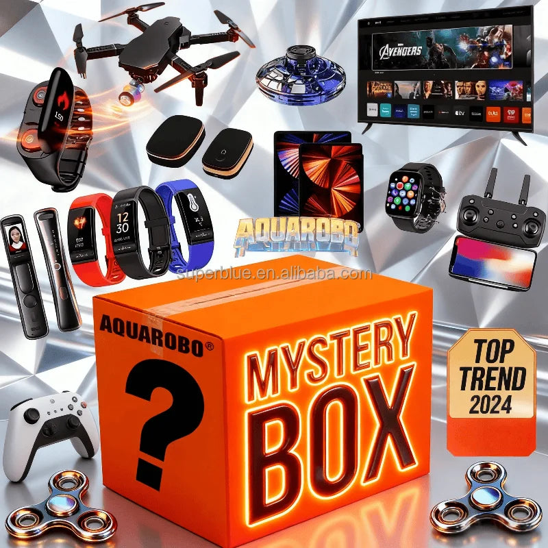 Coffret Mystère Montre – Cadeau Noël Surprise, Ballons Lucky, Électronique Adulte