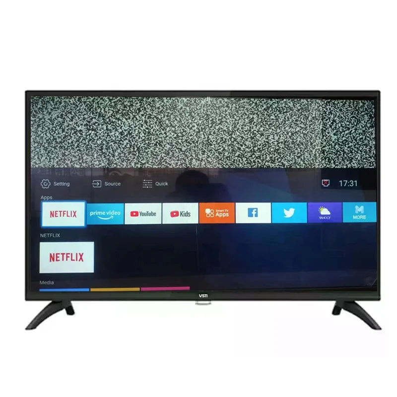 Téléviseur intelligent LED FHD 1080p VSTI 32 pouces (modèle 2026) noir avec dalle LCD de qualité A+