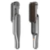 Lisseur/Boucleur à ions négatifs, brosse à boucler double usage, 10 réglages de température pour des boucles à crêpes