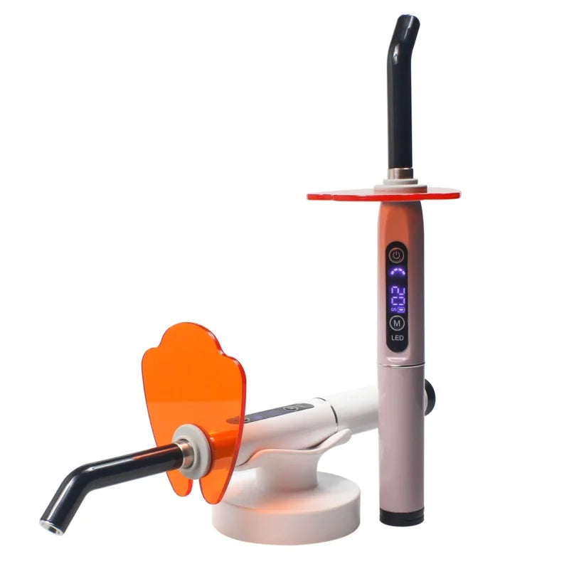 Lampe à polymériser dentaire LED sans fil haute puissance, appareil de polymérisation pour résine, outil dentaire sans fil