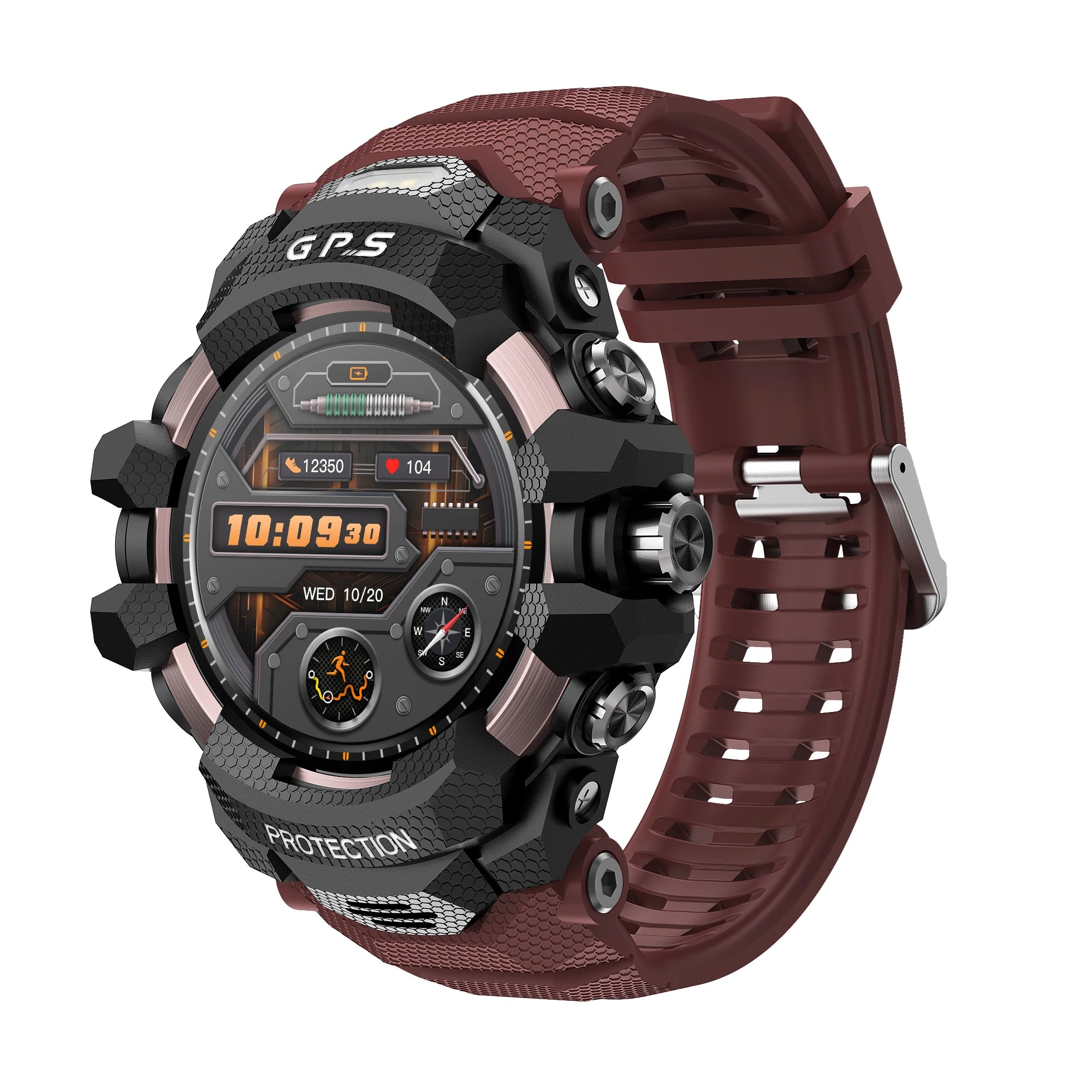 Montre connectée Android GPS – TikTok, YouTube, Réseaux Sociaux & Suivi Sport