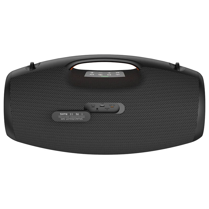 Enceinte Portable Zealot S89 – 250W, 3 Voies, 48000mAh, IPX6, RGB & Power Bank