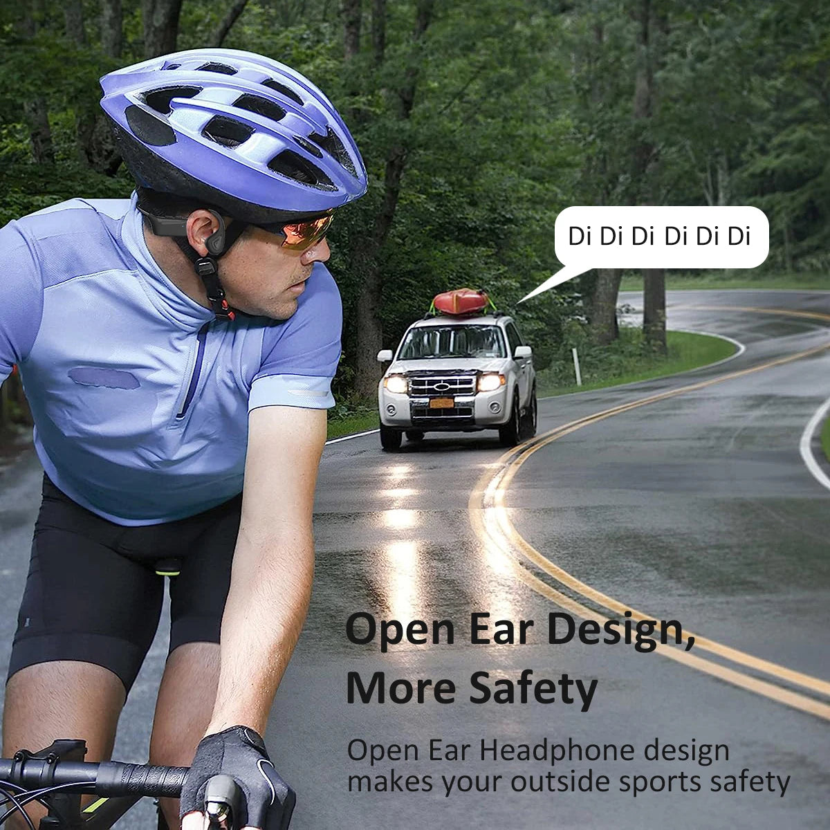 Écouteurs à Conduction Osseuse R8 – Bluetooth 5.3, ENC & IPX6 Sport