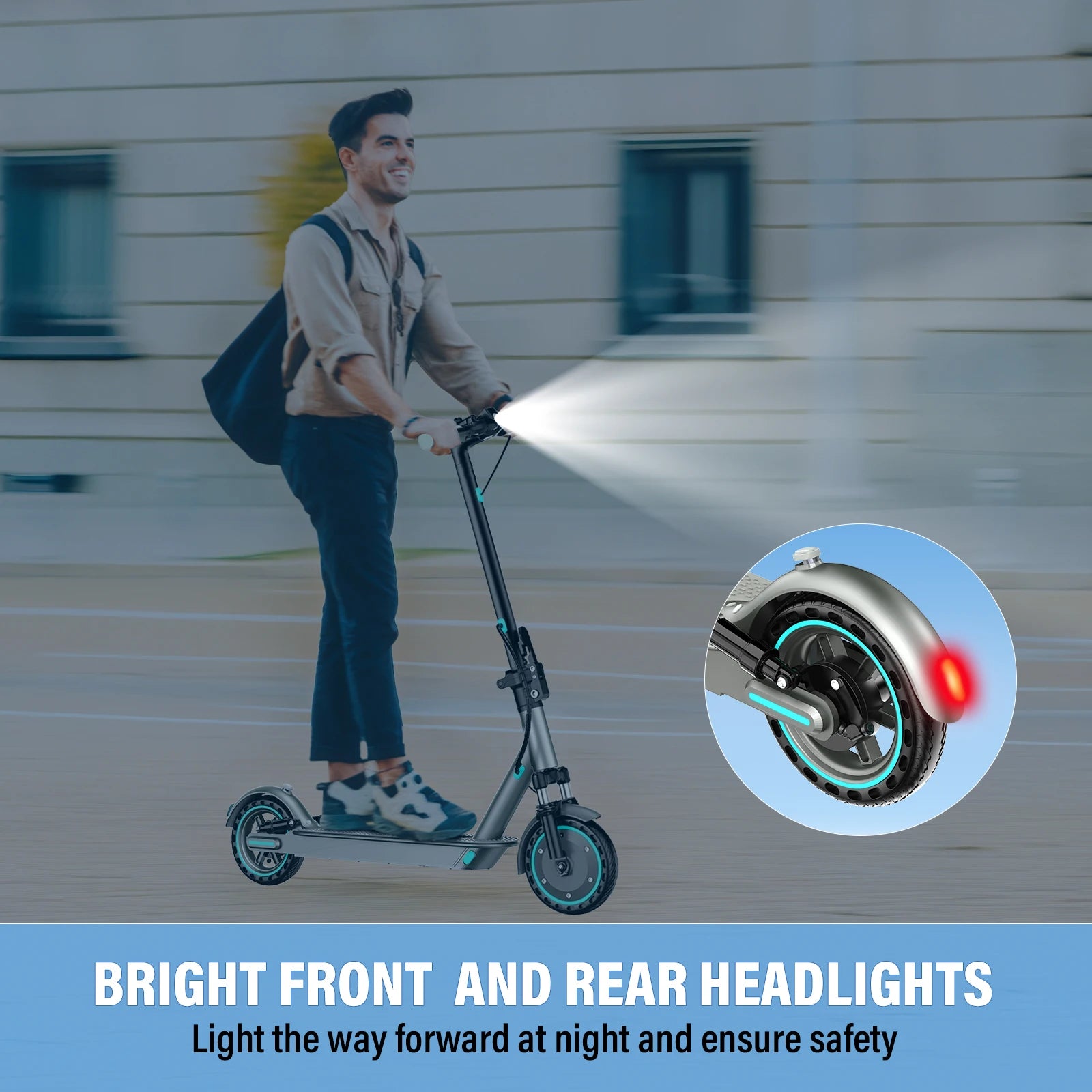 Scooter Électrique Adulte 250 W | Double Suspension, Batterie 10,5 Ah, Vitesse 25 km/h et Écran LED