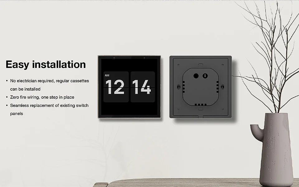 Écran Domotique Intelligent 4 Pouces Tuya | Centre de Contrôle Smart Home avec Alexa Intégré