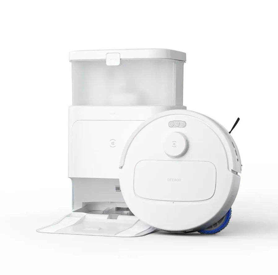 Aspirateur robot laveur ECOVACS DEEBOT N30 PRO OMNI blanc à vidange automatique