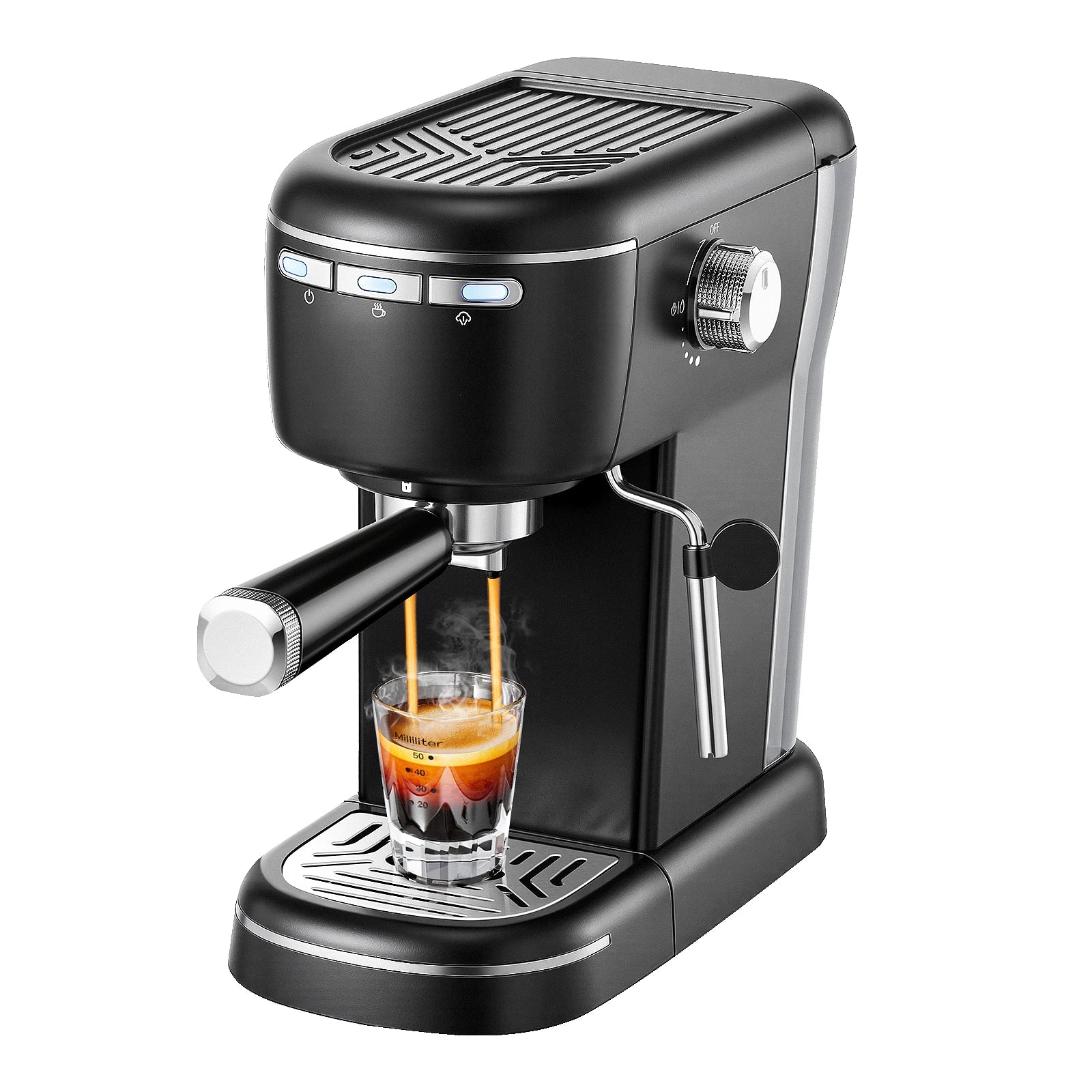 Machine à cappuccino automatique avec mousseur à lait