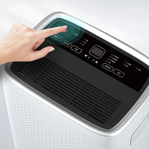 Déshumidificateur à compresseur de 33 litres par jour, déshumidificateur portable chauffant de 60 pintes pour piscine intérieure avec pompe