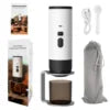 Cafetière Expresso Portable Nano | 2-en-1, Recharge USB, 7800 mAh pour Voyage et Extérieur