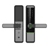 Serrure électronique Tuya Wifi avec application, haute sécurité, sans clé, empreinte numérique, serrure intelligente, carte de mot de passe, clé de secours, serrure connectée pour la maison.