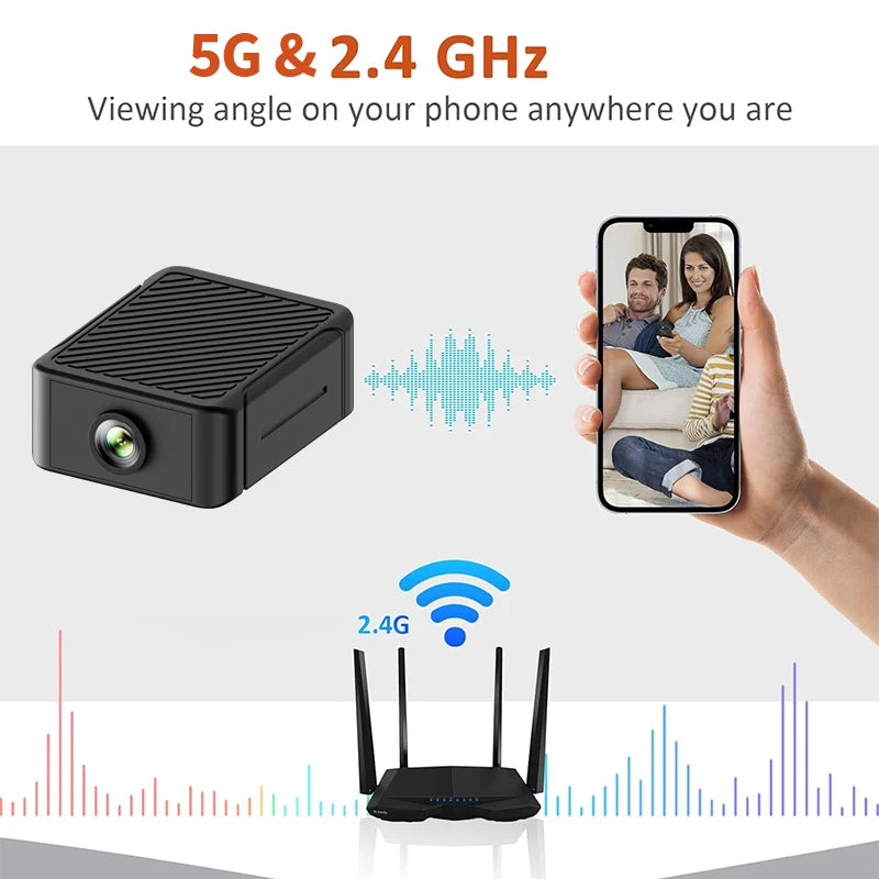 Caméra intérieure OIKAY S22, 3 MP, WiFi/Bluetooth, vision nocturne, O-KAM Pro