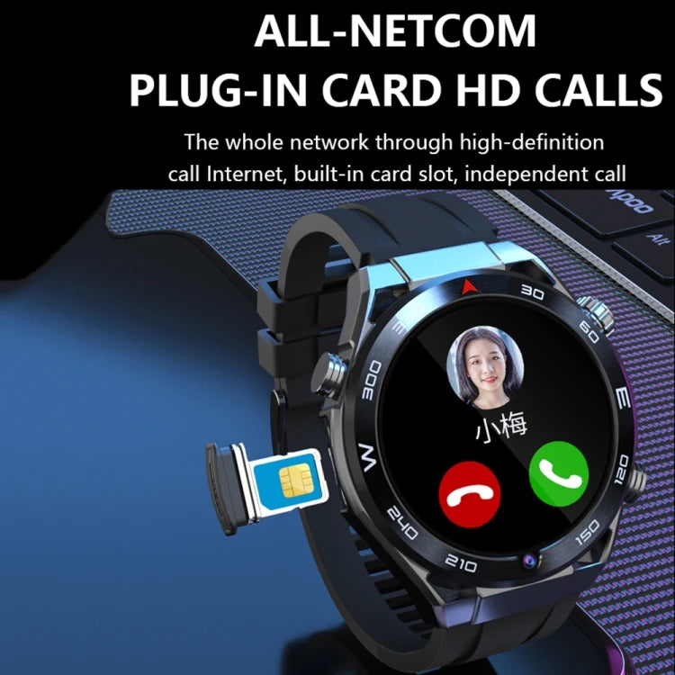 Montre connectée Android 8.1 – Écran 1.53", SIM, 2GB+32GB, Caméra Frontale & IA Vocale