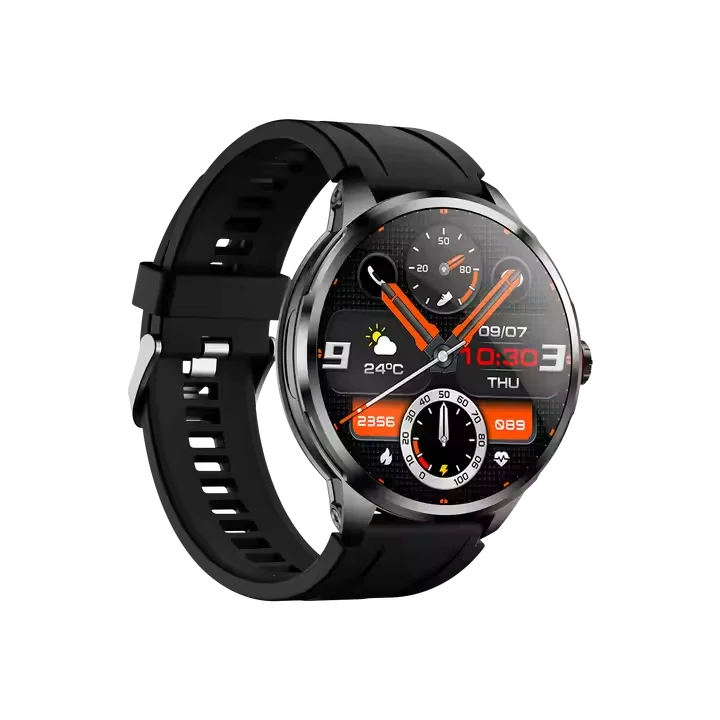 Montre connectée Android 4G LTE – Écran AMOLED 1,75", GPS, NFC, Google Play et carte SIM