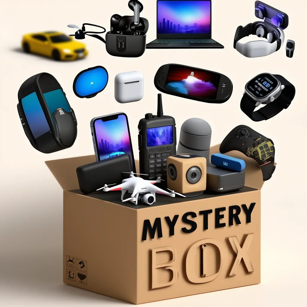 Coffret Mystère Famille – Téléphones, Gadgets & Objets de Collection Surprise