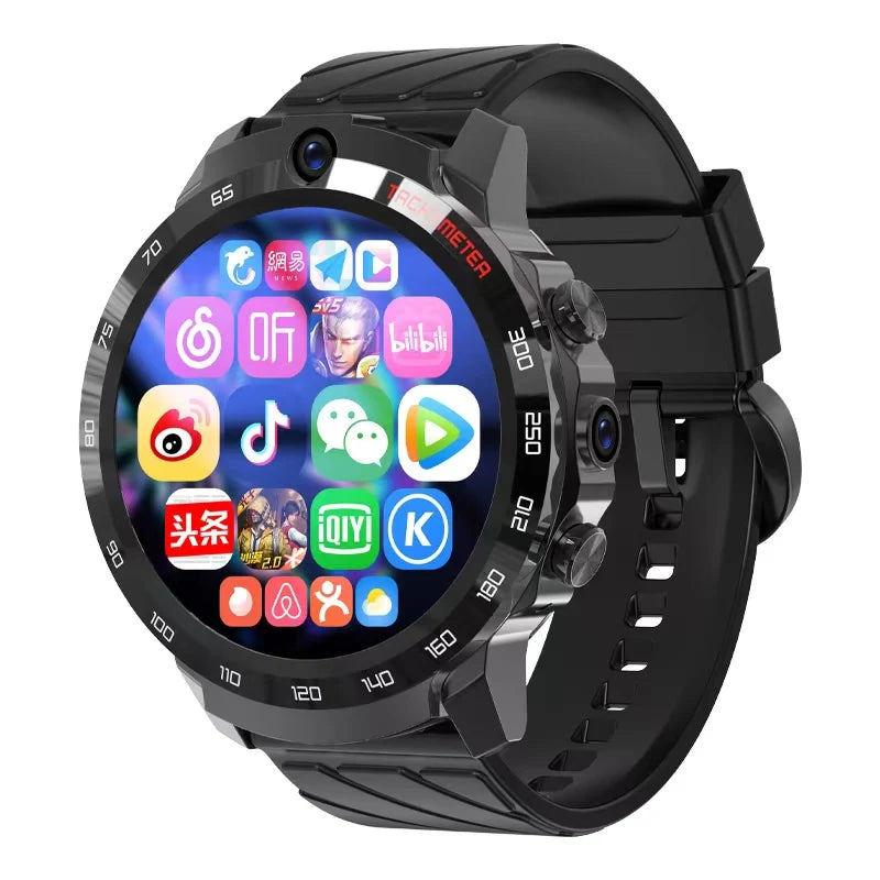 Montre connectée MT27 4G – Android 8.1, 4 Go + 64 Go, GPS, IP67 et écran 1,6"