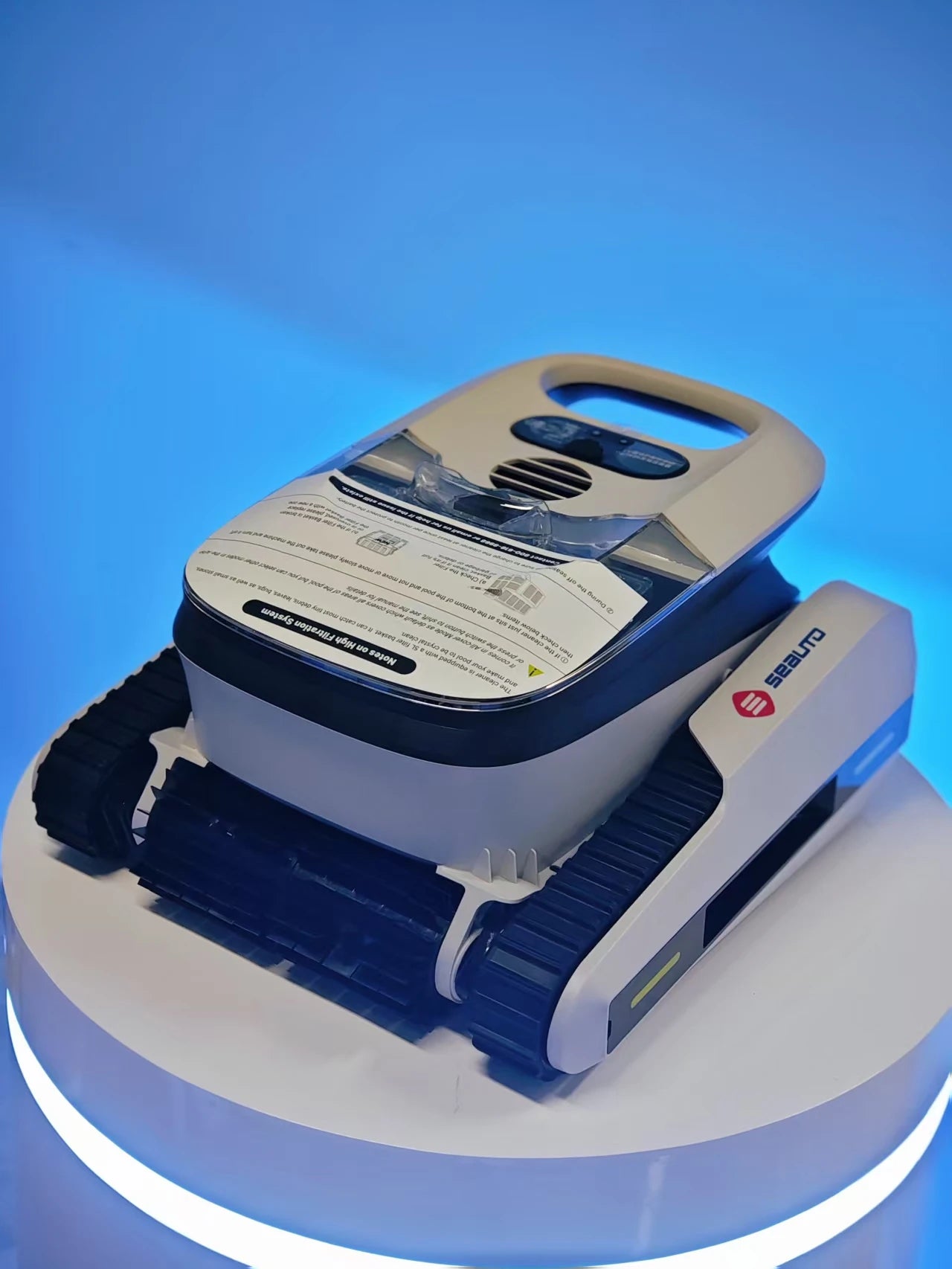 Robot aspirateur sous-marin intelligent sans fil à nettoyage automatique pour piscine