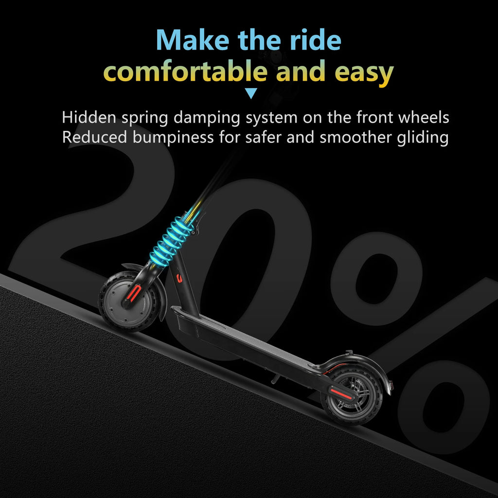 Trottinette électrique Freeboy J03 pliable 250 W, batterie 36 V 10,4 Ah, étanche IPX5, autonomie 30-35 km
