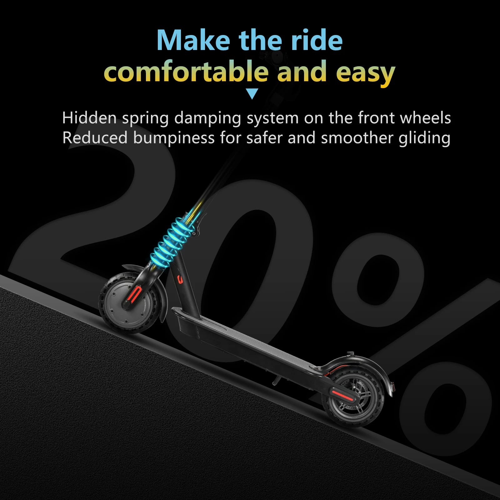Trottinette électrique Freeboy J03 pliable 250 W, batterie 36 V 10,4 Ah, étanche IPX5, autonomie 30-35 km