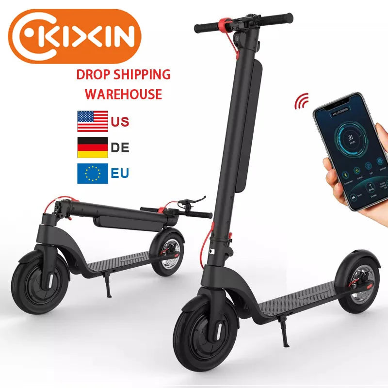 Kixin 2025 Trottinette électrique pliable à 2 roues, auto-équilibrée, portable, 36 V, 350 W, autonomie de 40 km, pour adultes (Chine)