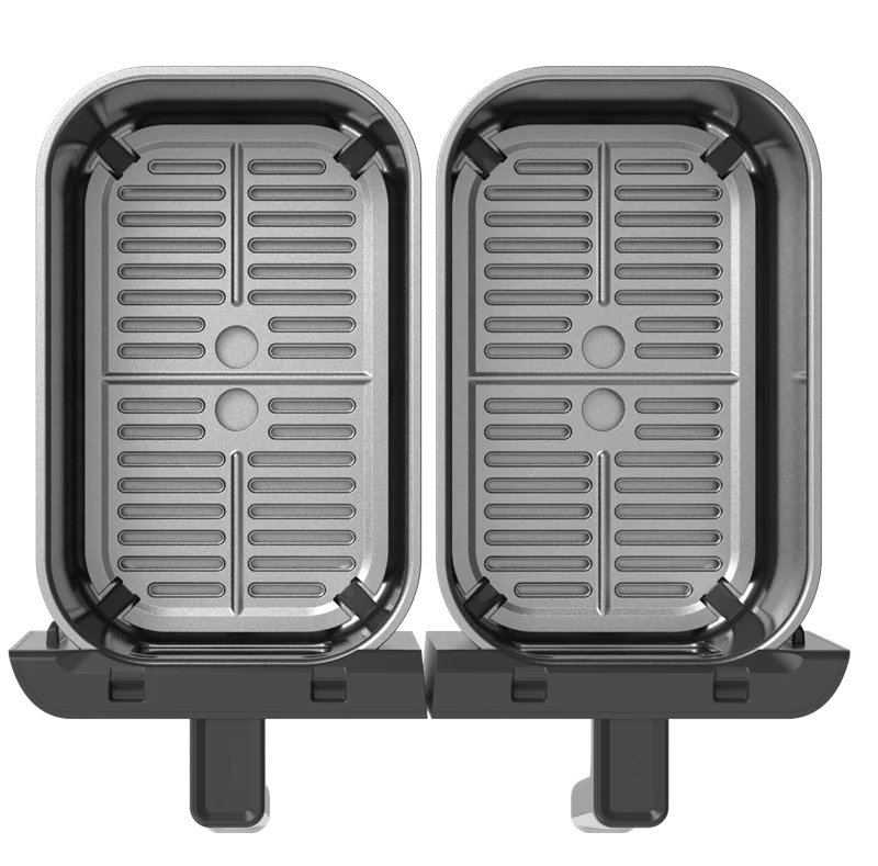 Air Fryer Double Panier 5,5 L + 5,5 L | Écran LCD, Cuisson Sans Huile et Revêtement Antiadhésif