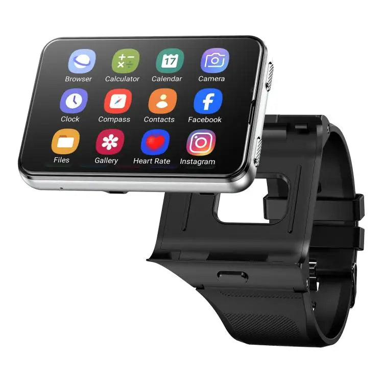 Montre Connectée 4G S999 – Android 11, 4Go+64Go, Déverrouillage Facial & Double Caméra